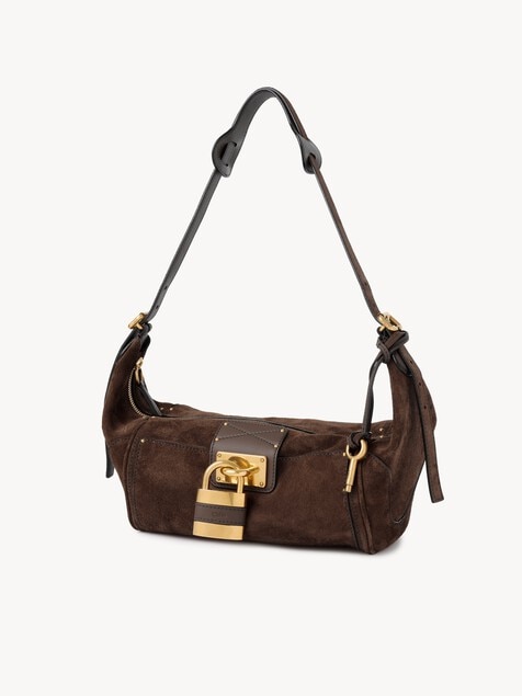 Paddington crossbody bag in suede leather