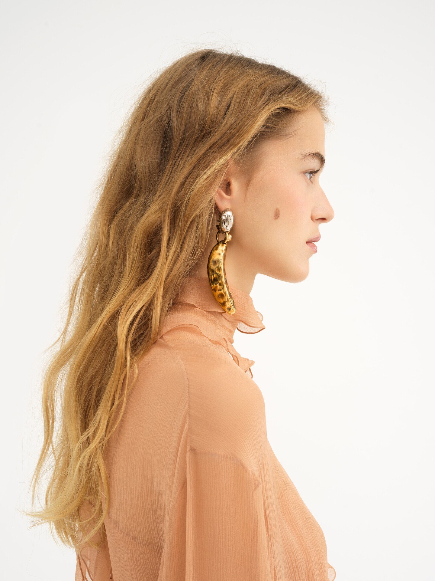 Chloé ピアス　クロエ クロエ ペタルピアス Vintage Gold - Chloé