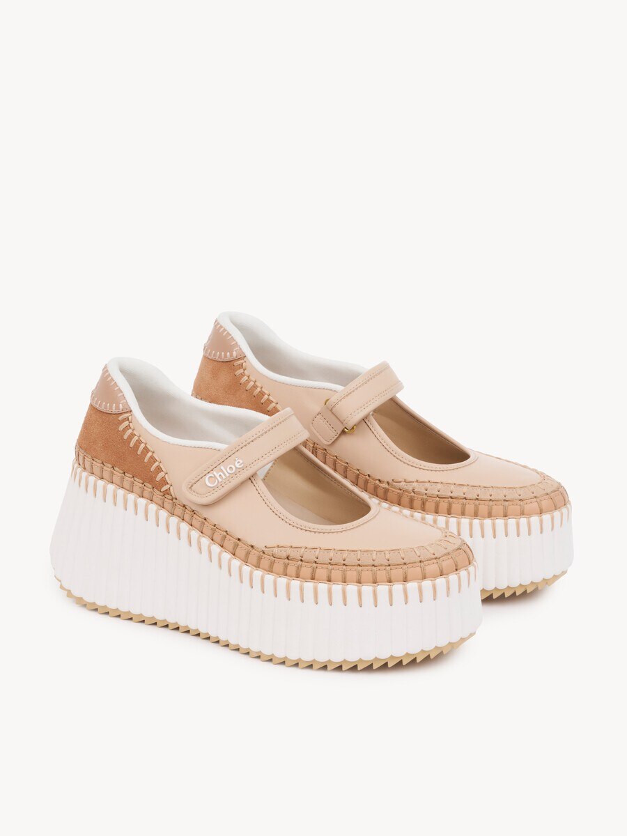 Nama Sneaker mit Keilabsatz - 4