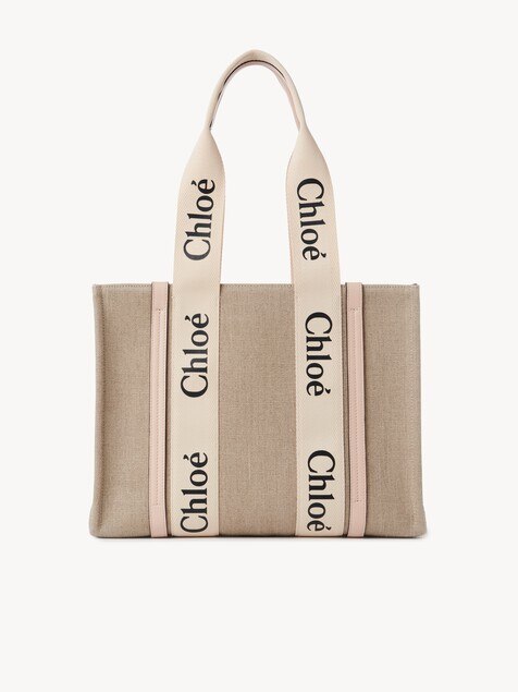 Tote bag Woody in lino