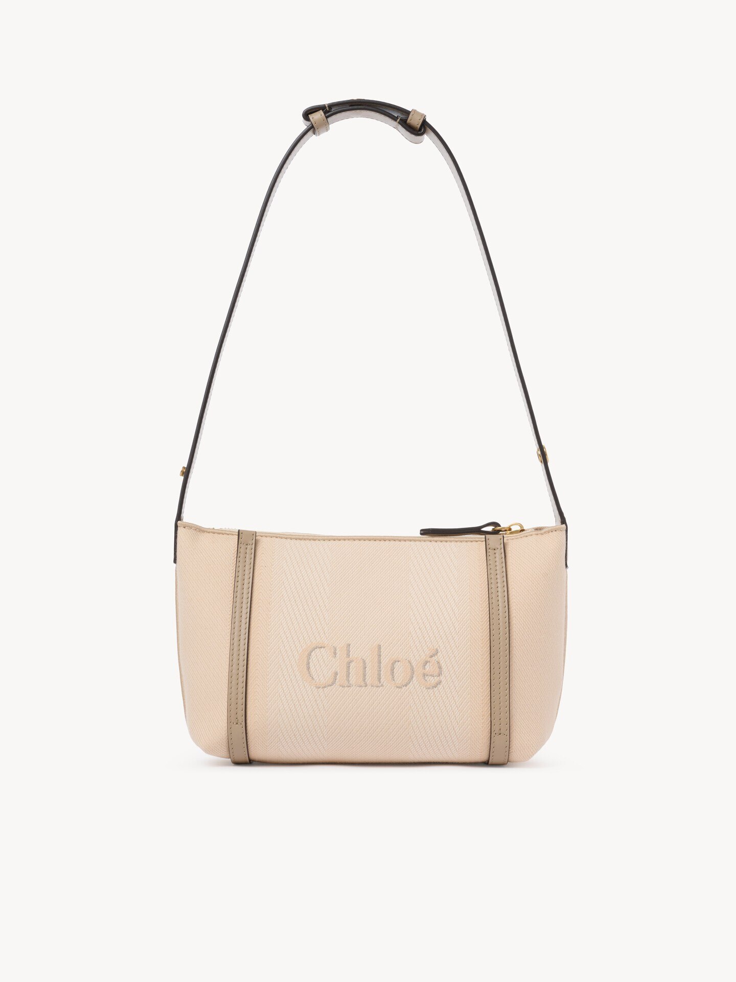 Chlo&eacute; Carry shoulder bag in canvas - 8
