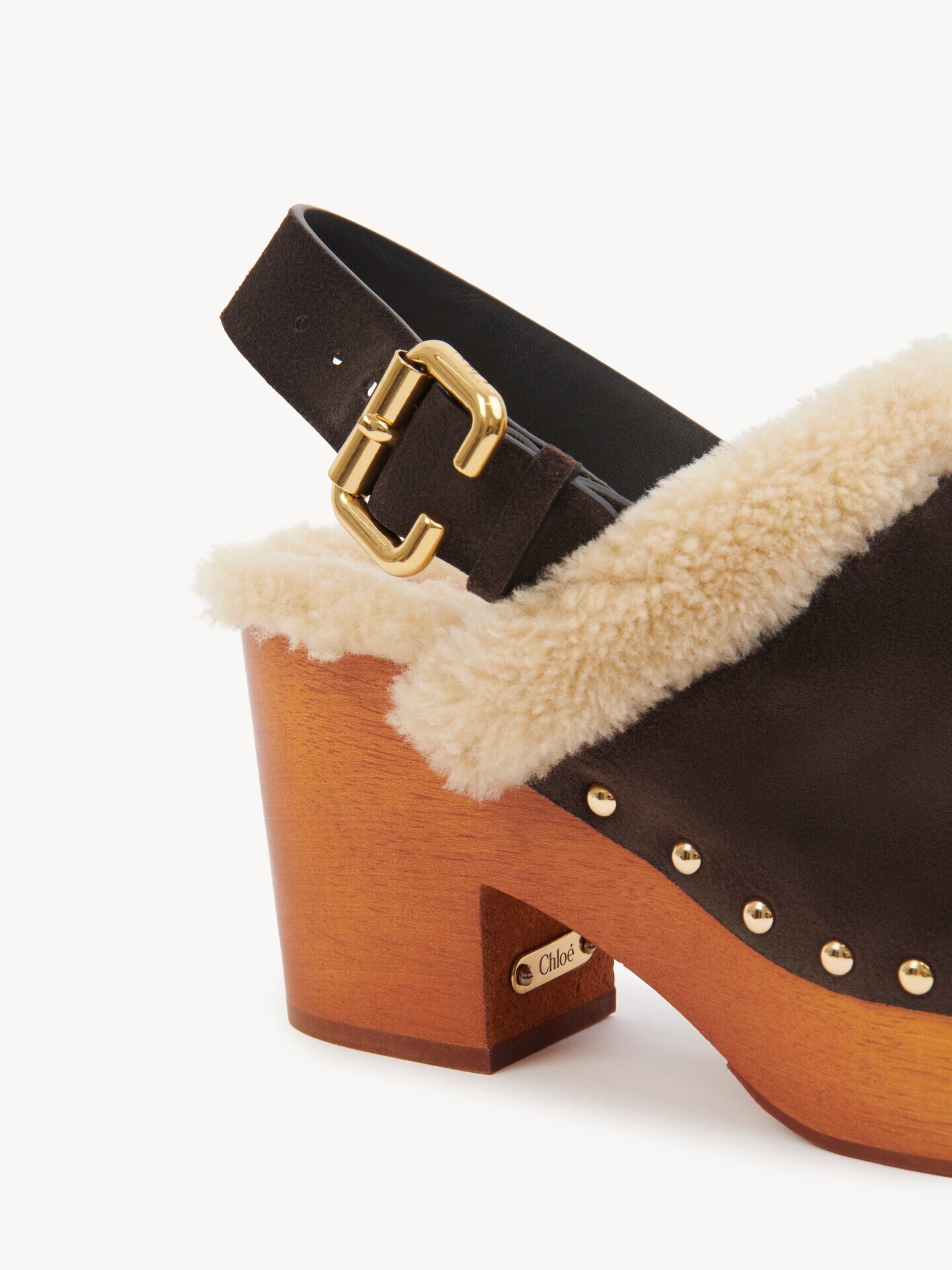 Jeannette Clog mit Keilabsatz - 6