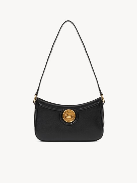 Horse Medal shoulder bag in grained leather