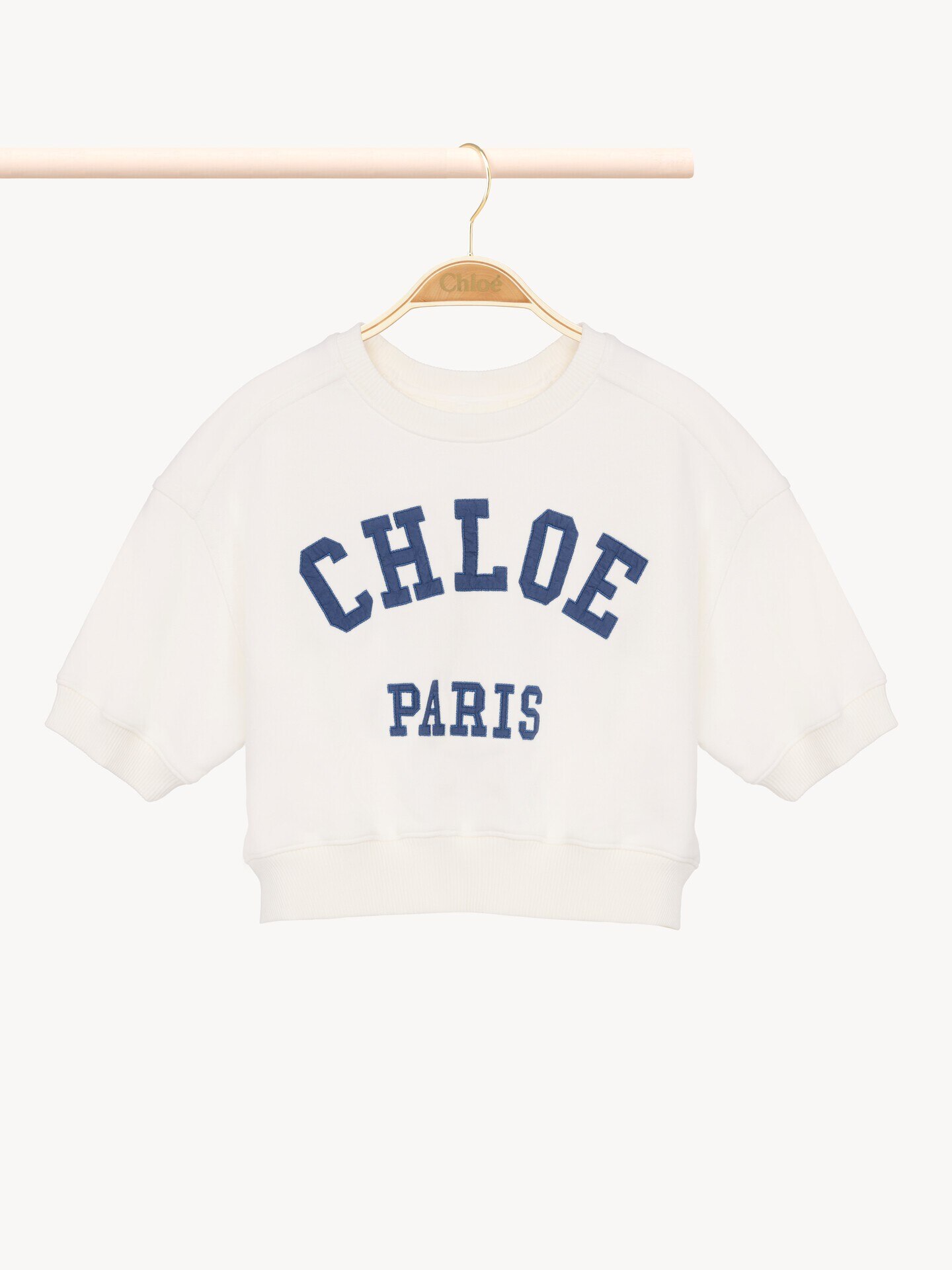 Kids' short-sleeve logo sweater - 2