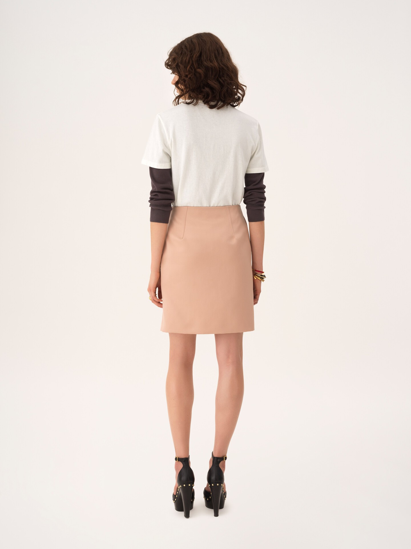 Crew-neck logo T-shirt in cotton jersey - 5