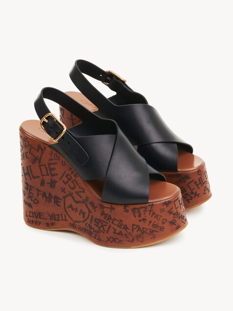 Maxime wedge sandal
