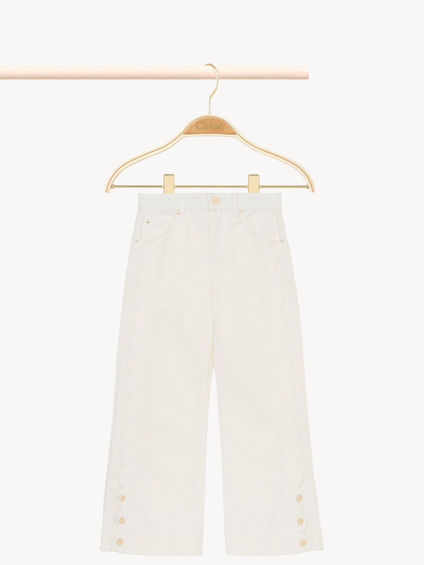 Kids' scalloped jeans - 2