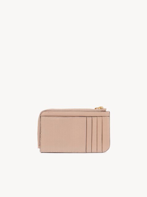 Cartera Alphabet de cuero brillante