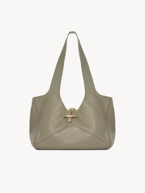 Chlo&eacute; Balloon east-west tote bag in grained leather