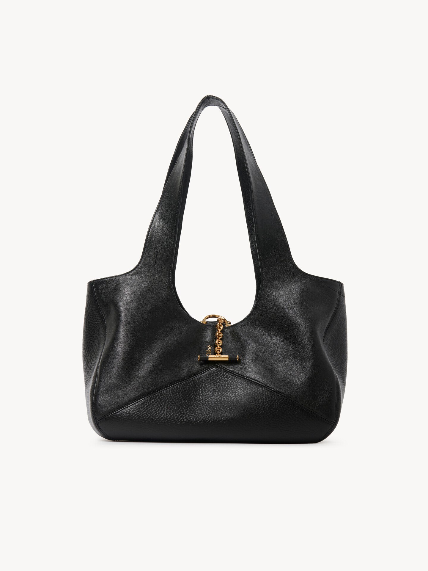 Chlo&eacute; Balloon east-west tote bag in grained leather - 2