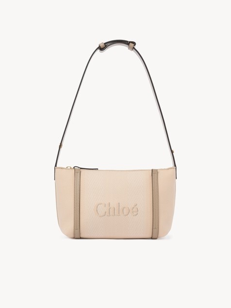 Chlo&eacute; Carry Schultertasche aus Canvas