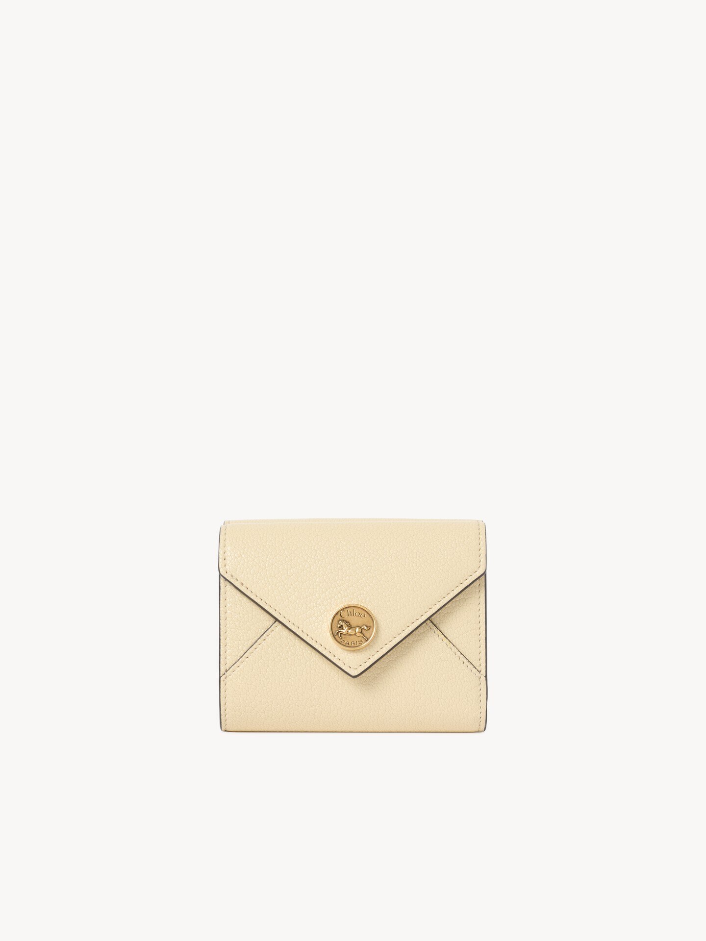 Small Envelope tri-fold in grained leather - 1.0