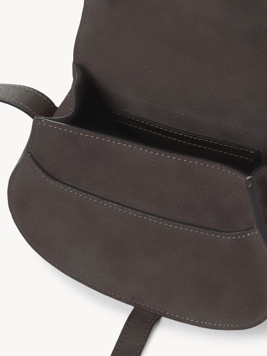 Kleine Marcie Satteltasche aus Wildleder - 5
