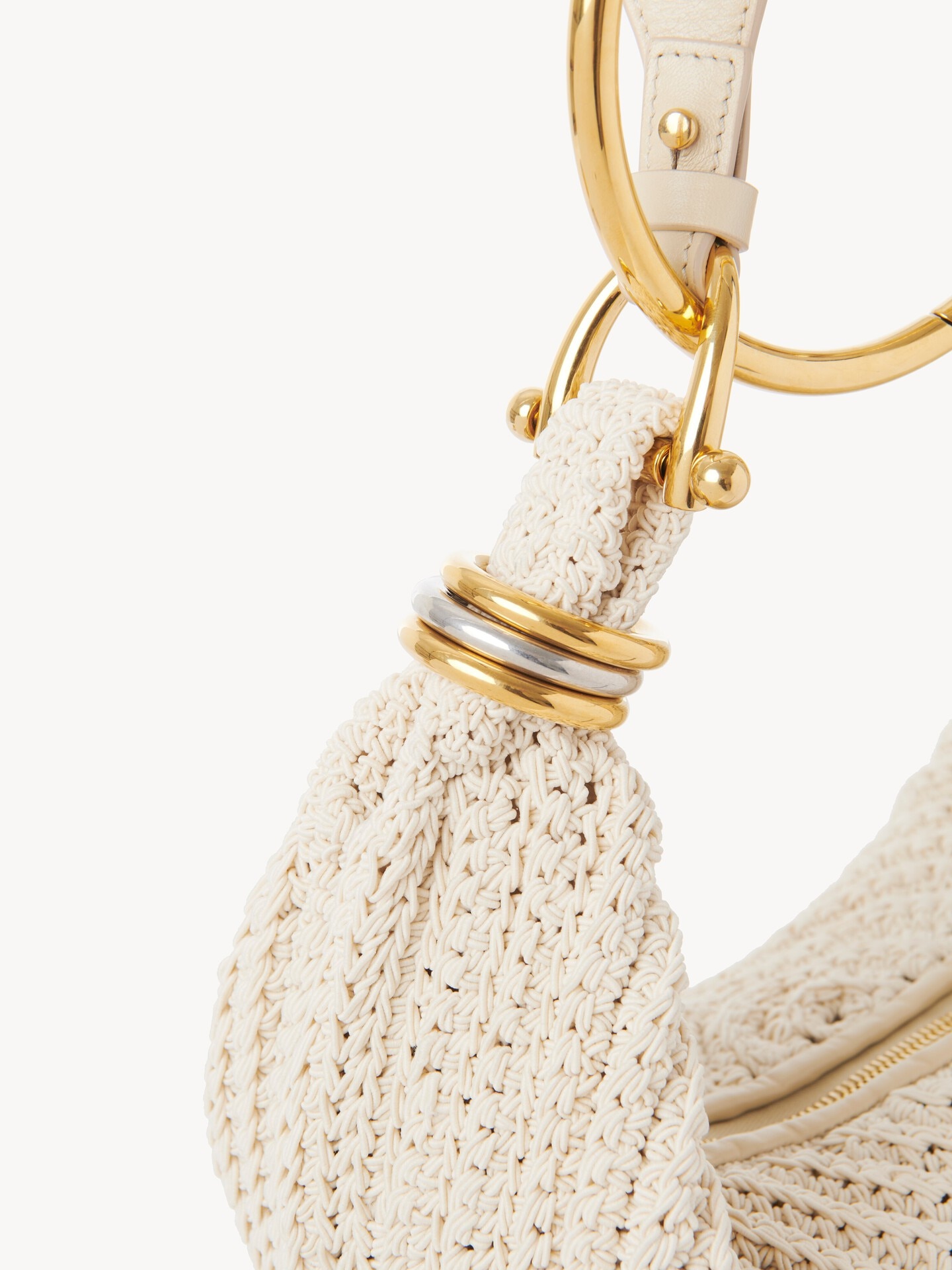 Small Bracelet Hobo bag in crochet - 7