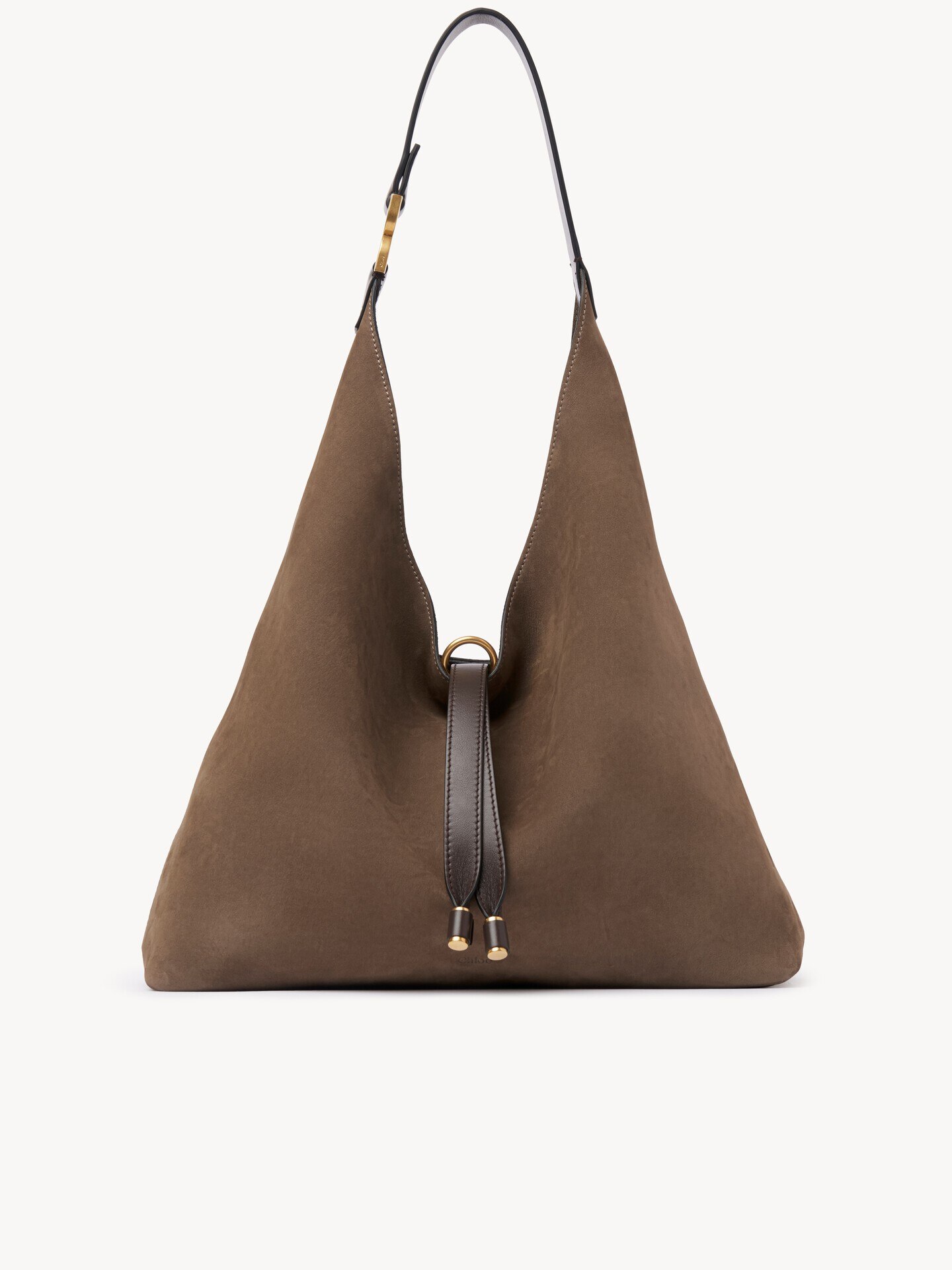 Marcie hobo bag in nubuck leather - 2