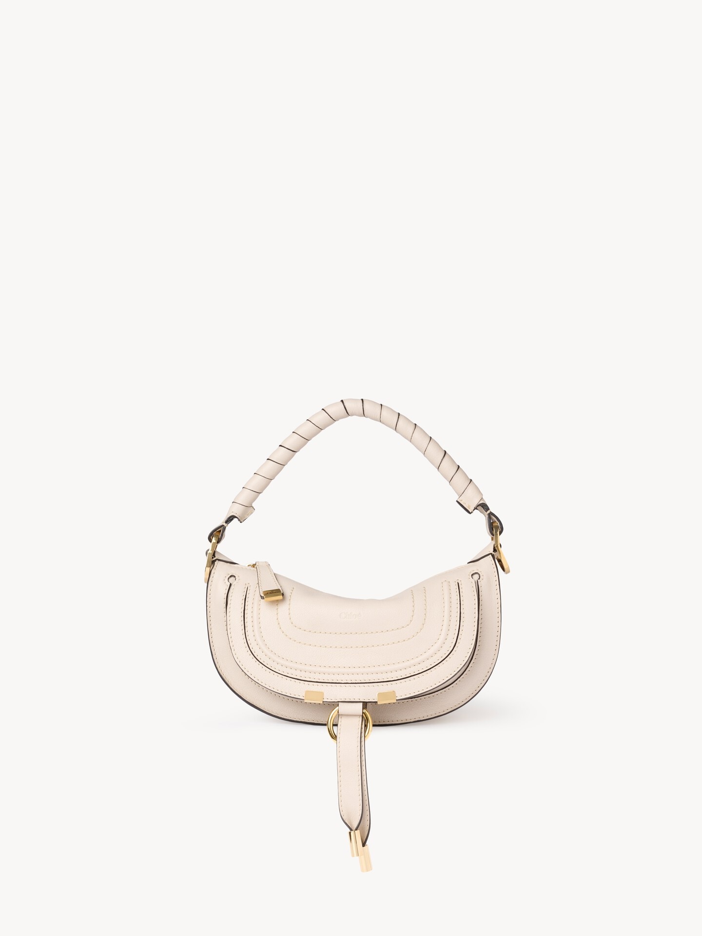 Mini Marcie shoulder bag in soft leather - 1