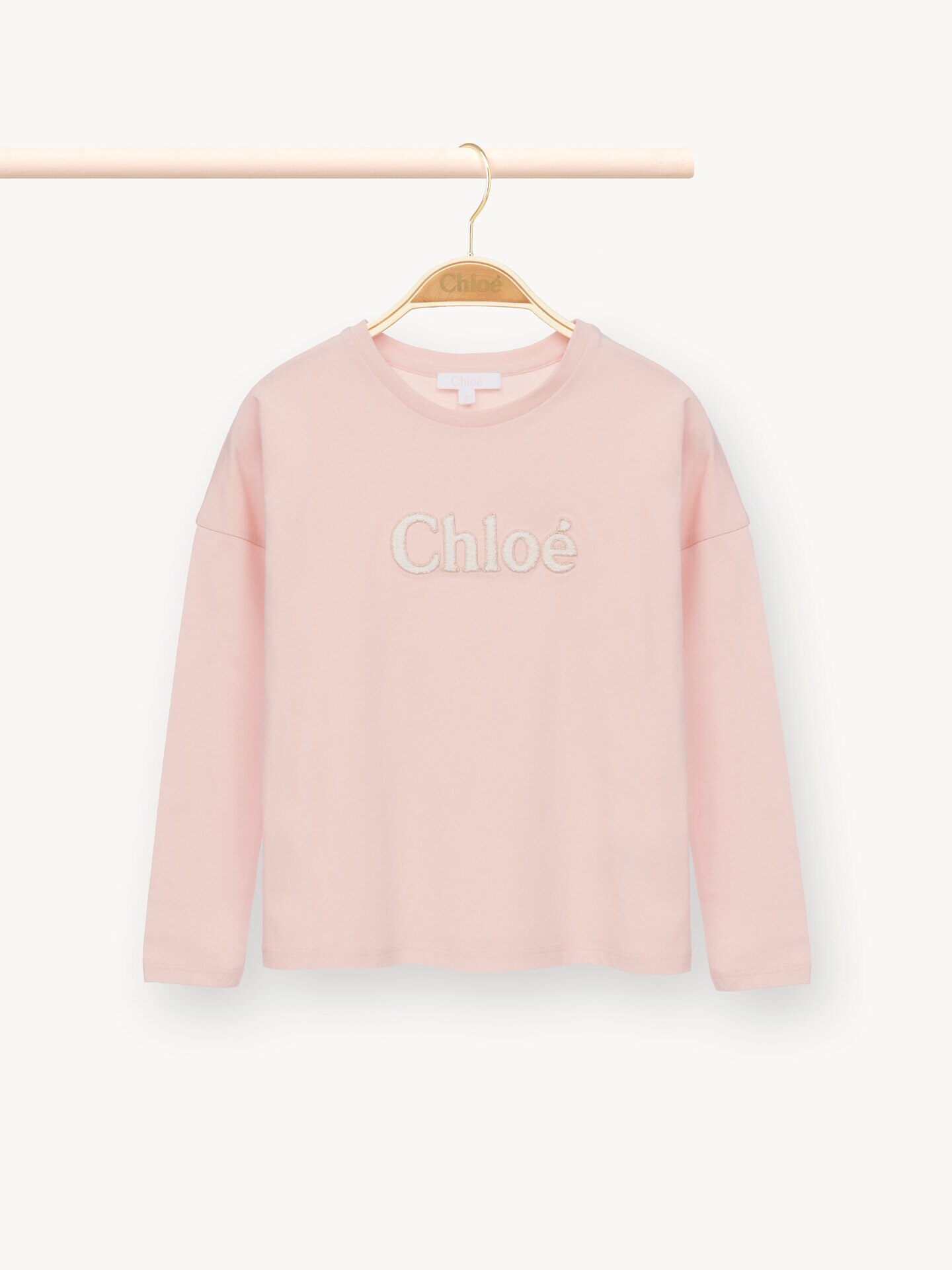 Kids' long-sleeved logo top - 2
