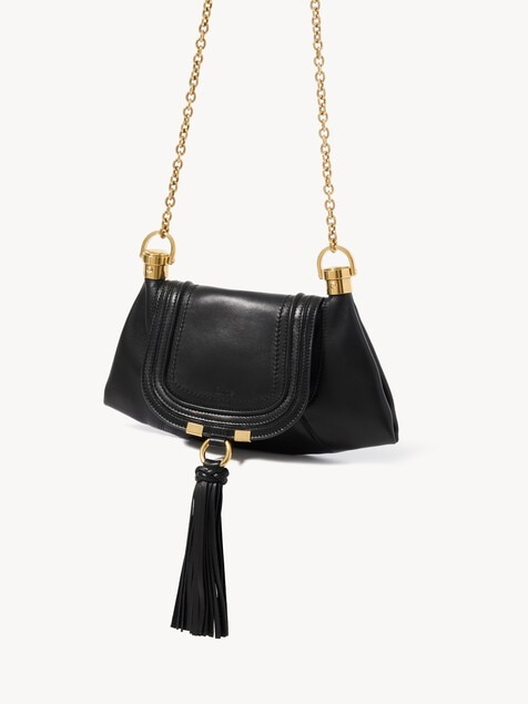 Mini Marcie Foulard chain bag in soft leather