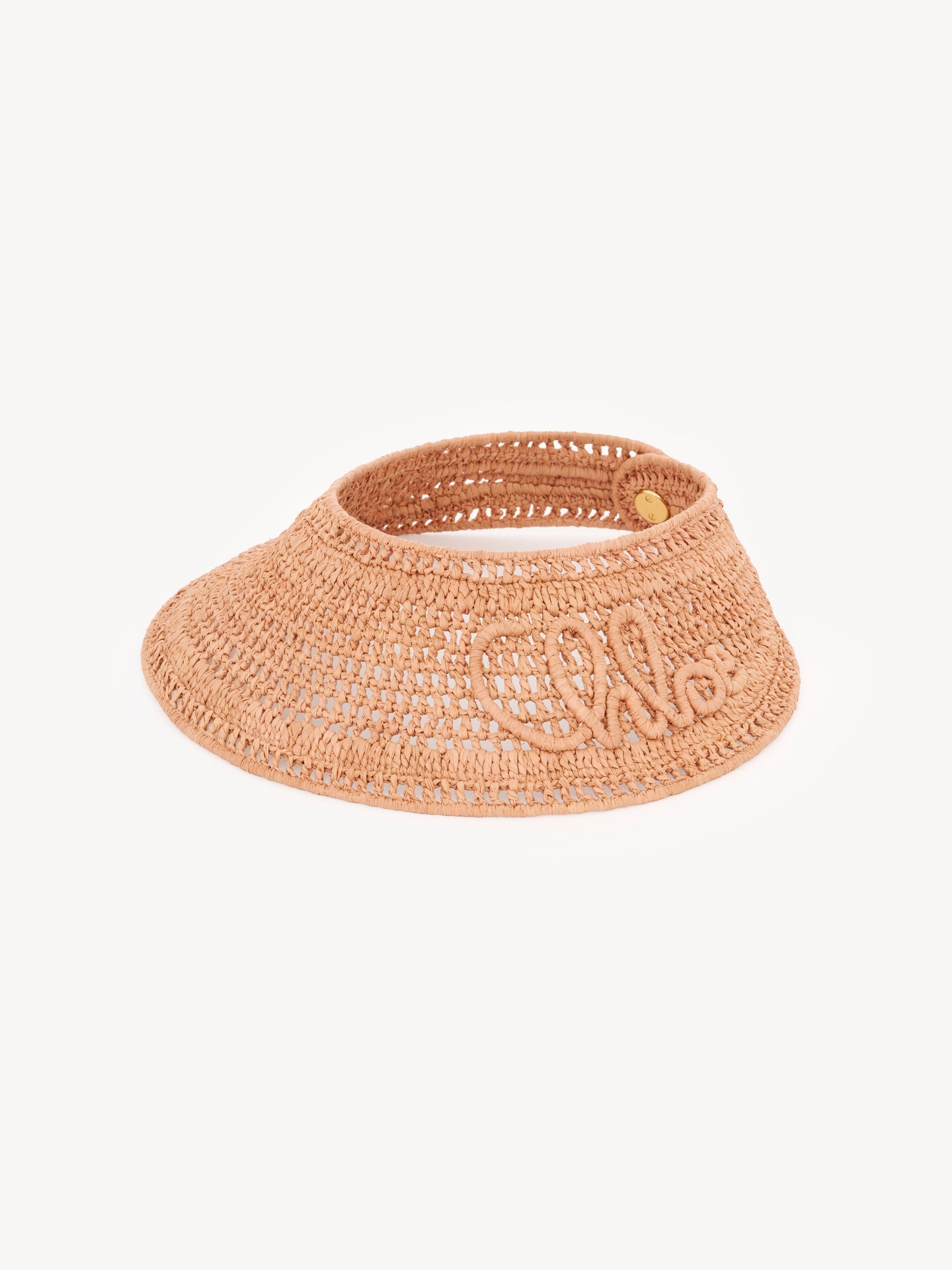 The Chlo&eacute; Raffia visor - 1.0