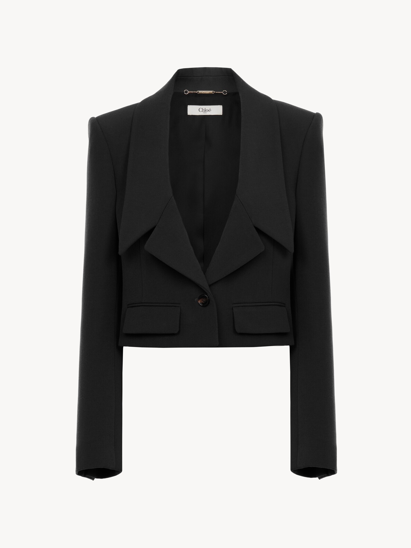 Heritage tailored jacket in wool gabardine - 1