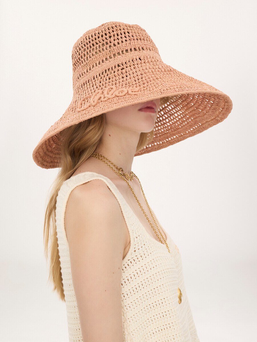 The Chlo&eacute; Raffia capeline hat - 4