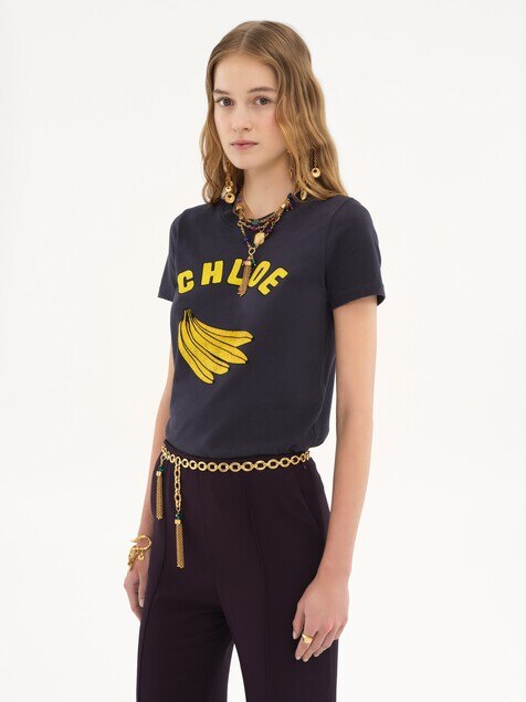 Baby fit logo T-shirt in cotton jersey