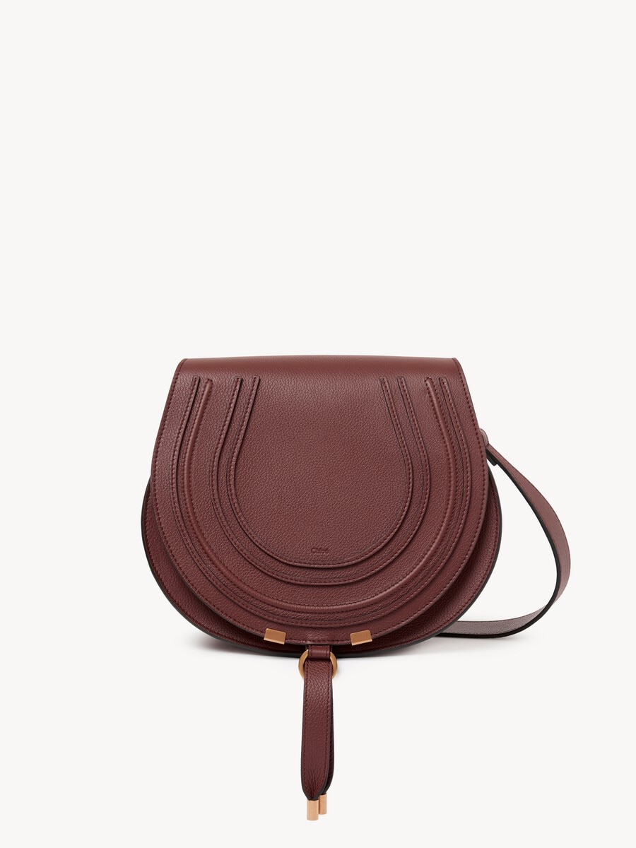 Marcie Satteltasche aus genarbtem Leder - 2