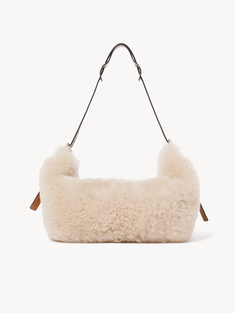 Paddington crossbody bag in shearling - 5