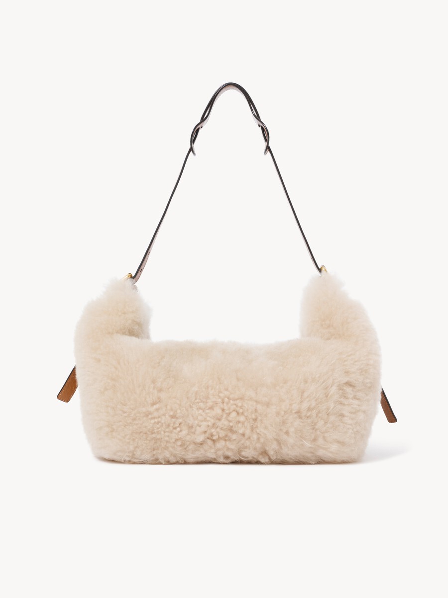 Paddington crossbody bag in shearling - 4