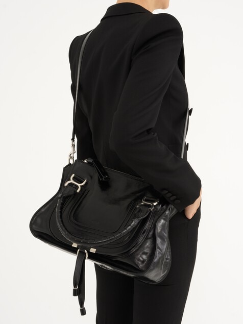 Marcie bag in shiny leather