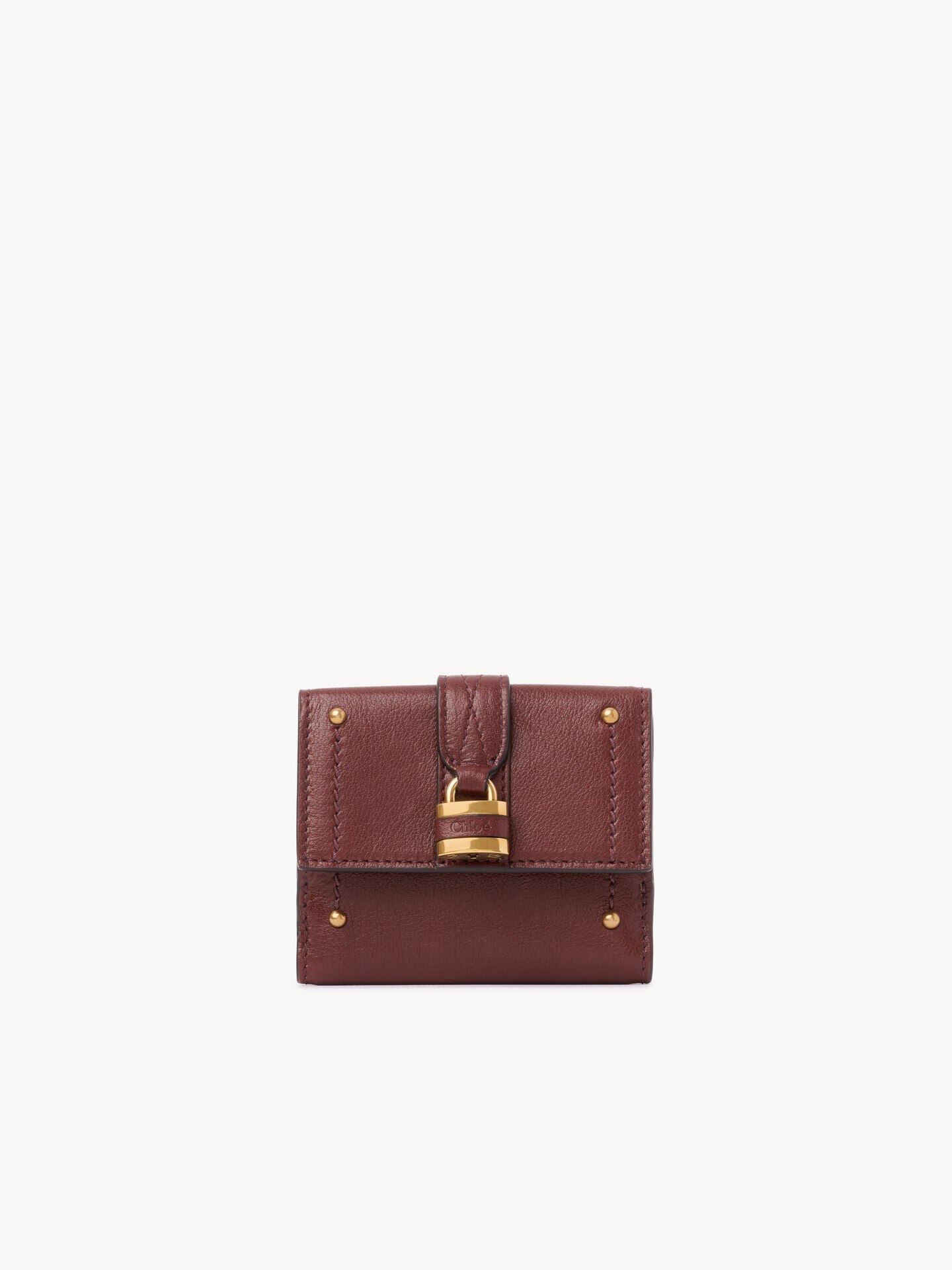Mini Paddington tri-fold in grained leather - 1.0