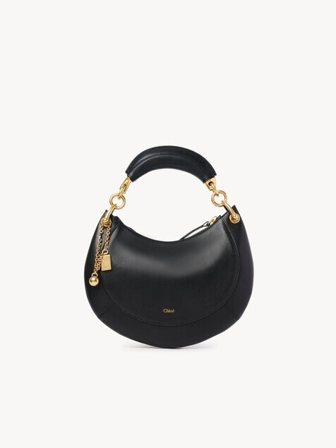 Small Chlo&eacute; Banana zipped hobo in soft leather