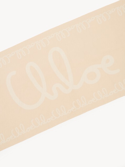 Chlo&eacute; Iconic Schal aus Jacquard-Wolle