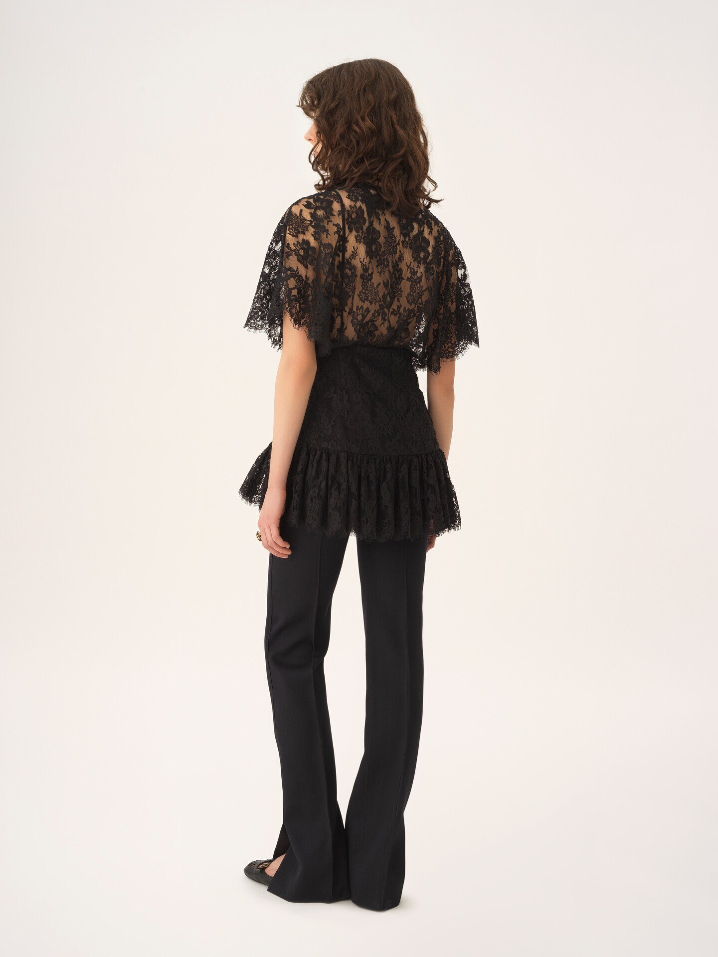 Pantalon tailleur en coton cavalry souple - 4