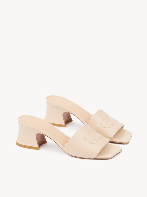 Chlo&eacute; Soleil heeled mule