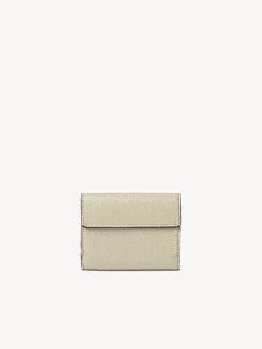 Small Envelope tri-fold in grained leather - 4