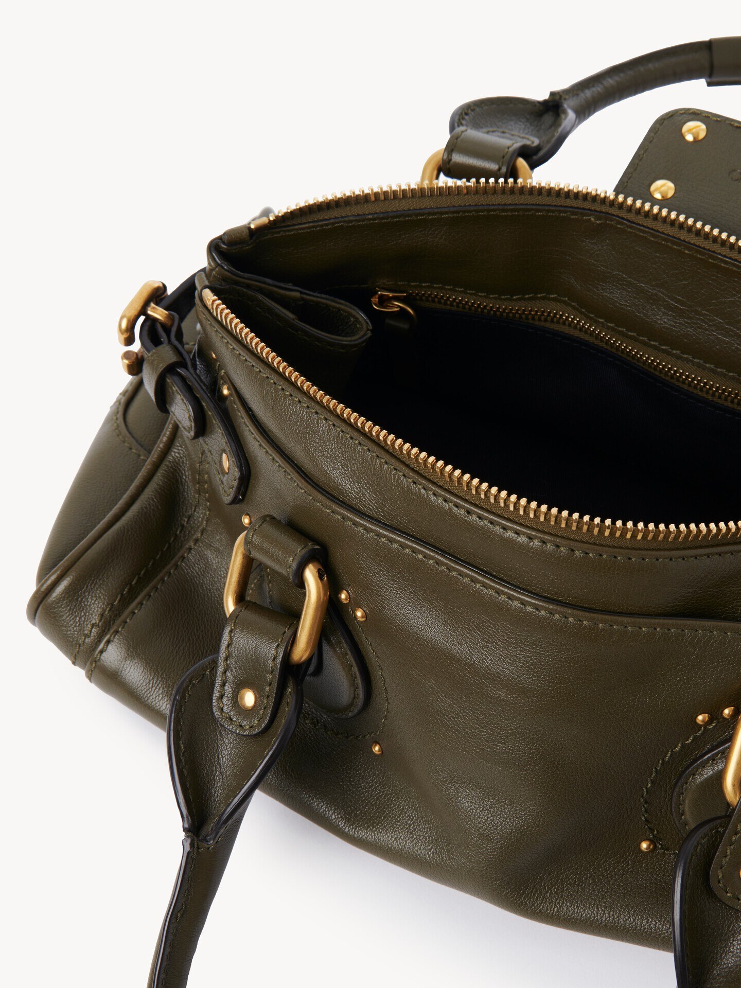 Paddington bag in grained leather - 5.0