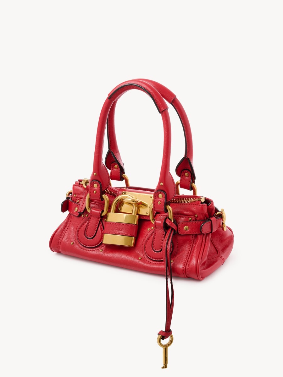 Small Paddington bag in grained leather - 6