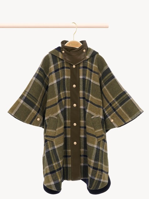 Manteau cape enfant