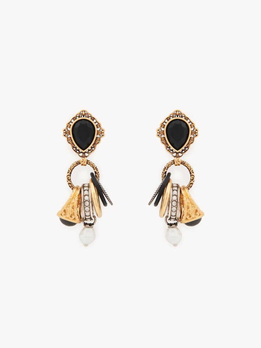 Pendientes Chlo&eacute; Antique Pearls - 2
