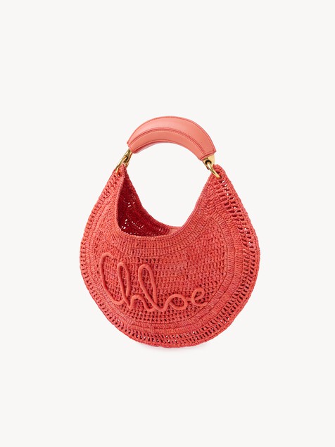 Sac hobo Summer Banana en raphia