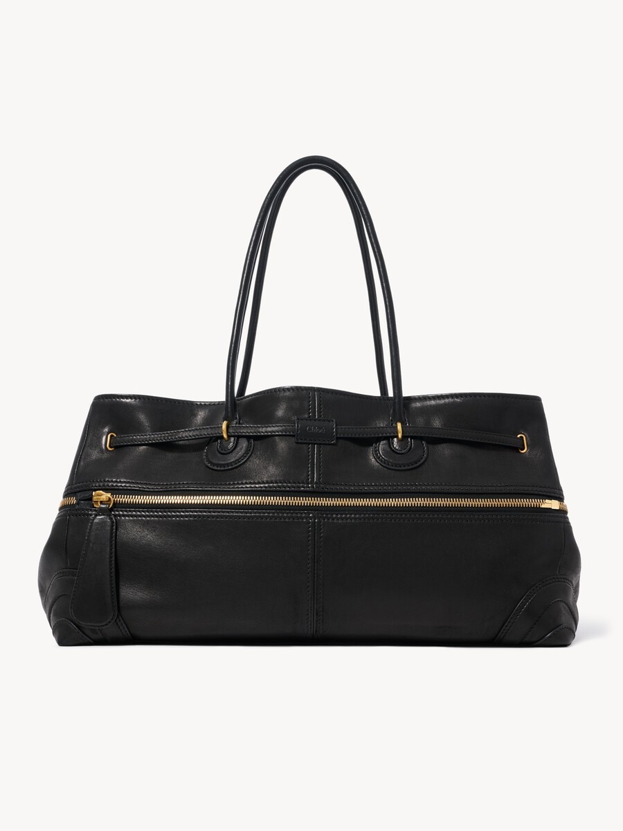 Large Paddington Sling east-west bag in soft leather - 5