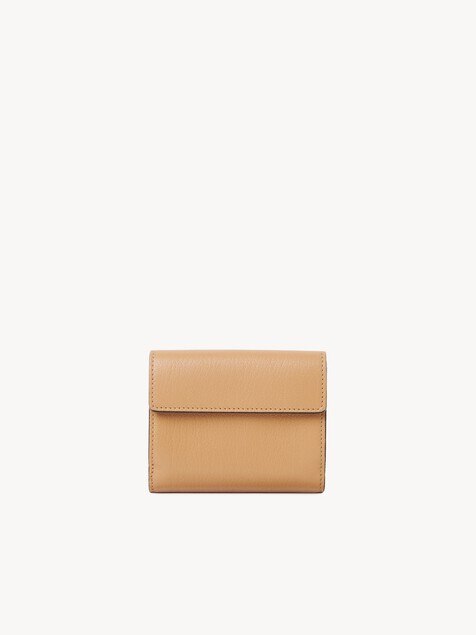Small Envelope tri-fold in grained leather