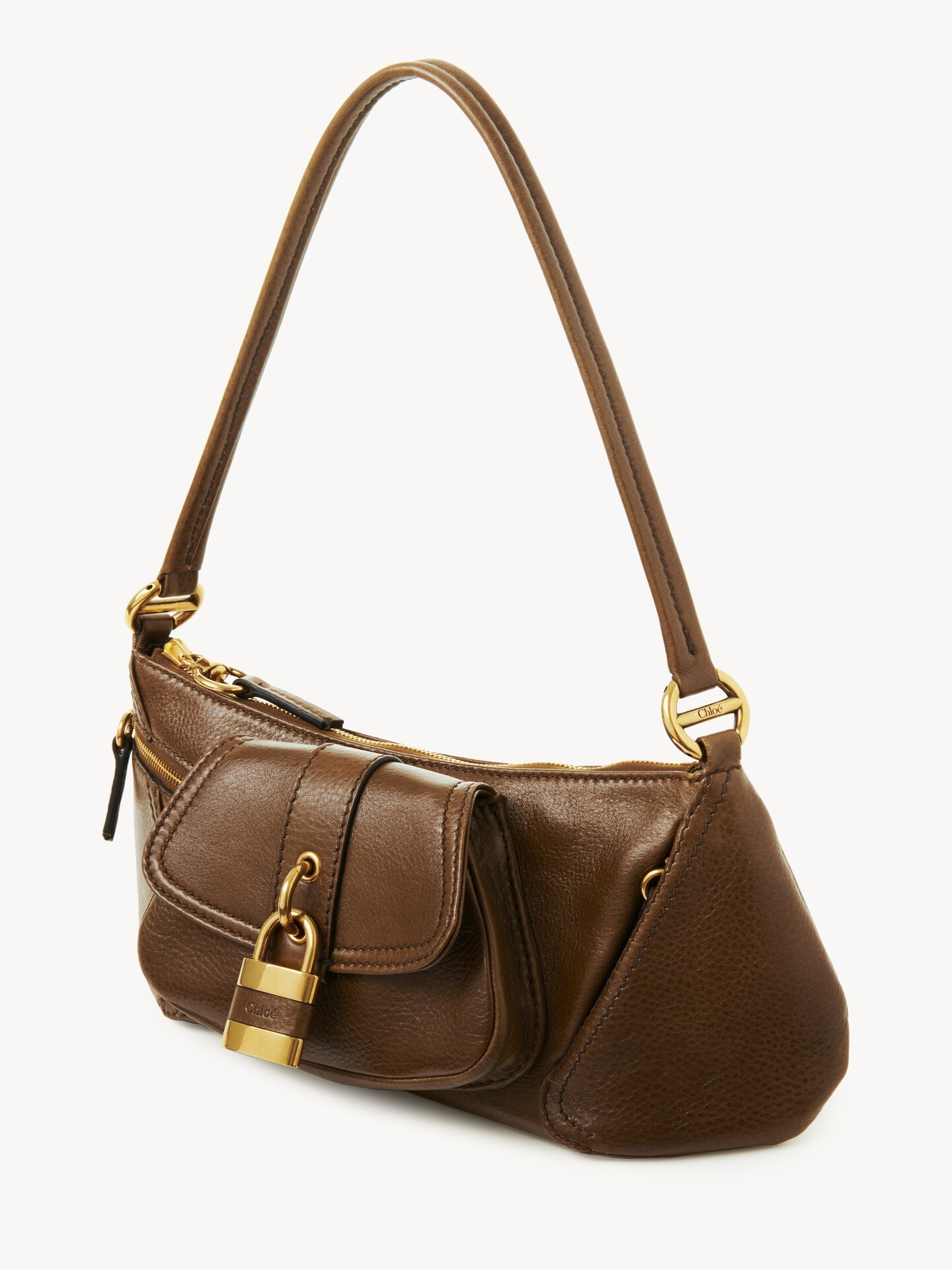 The 99 shoulder bag in grained leather - 4