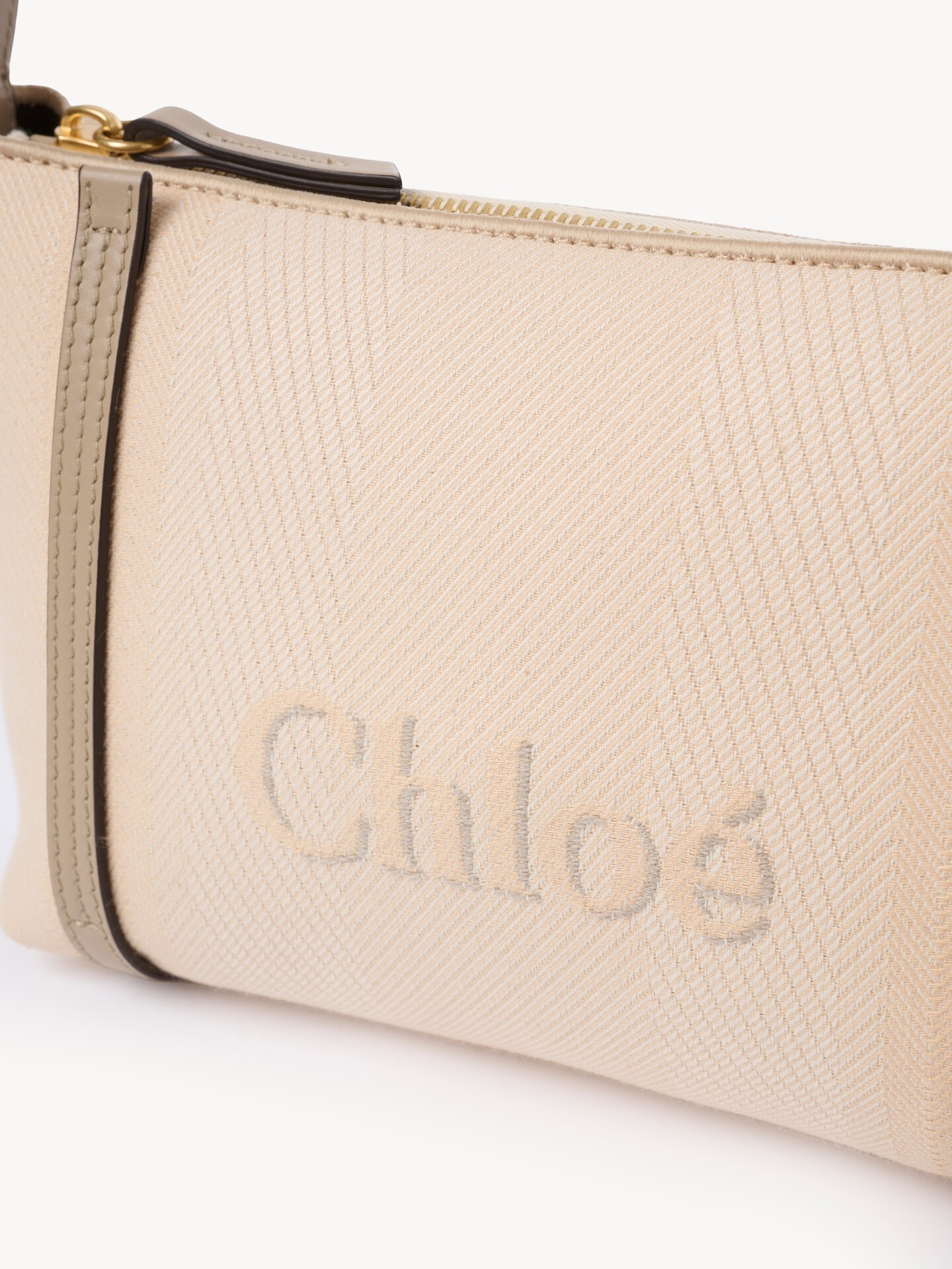Bolso de hombro Chlo&eacute; Carry de lona - 12