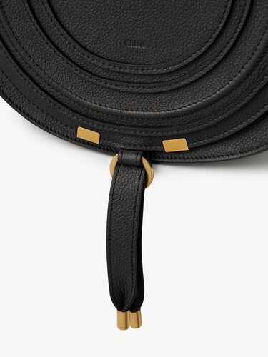 Marcie saddle bag in grained leather - 6