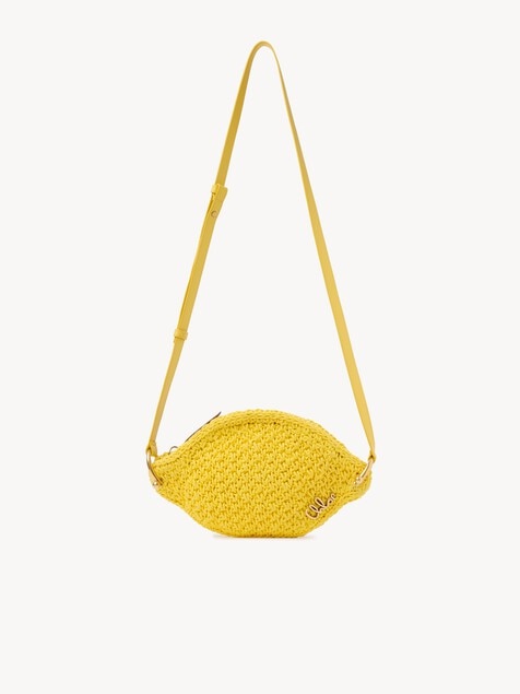 Chlo&eacute; Tropicus Lemon crossbody bag in waxed cord
