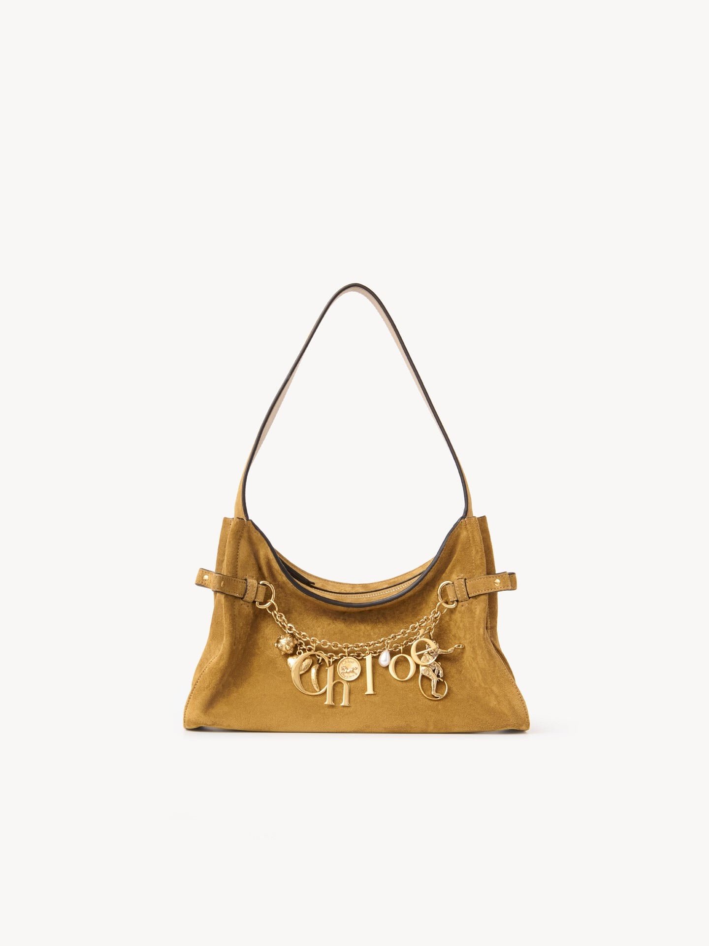 Chloé Charms hobo bag in suede leather - 2
