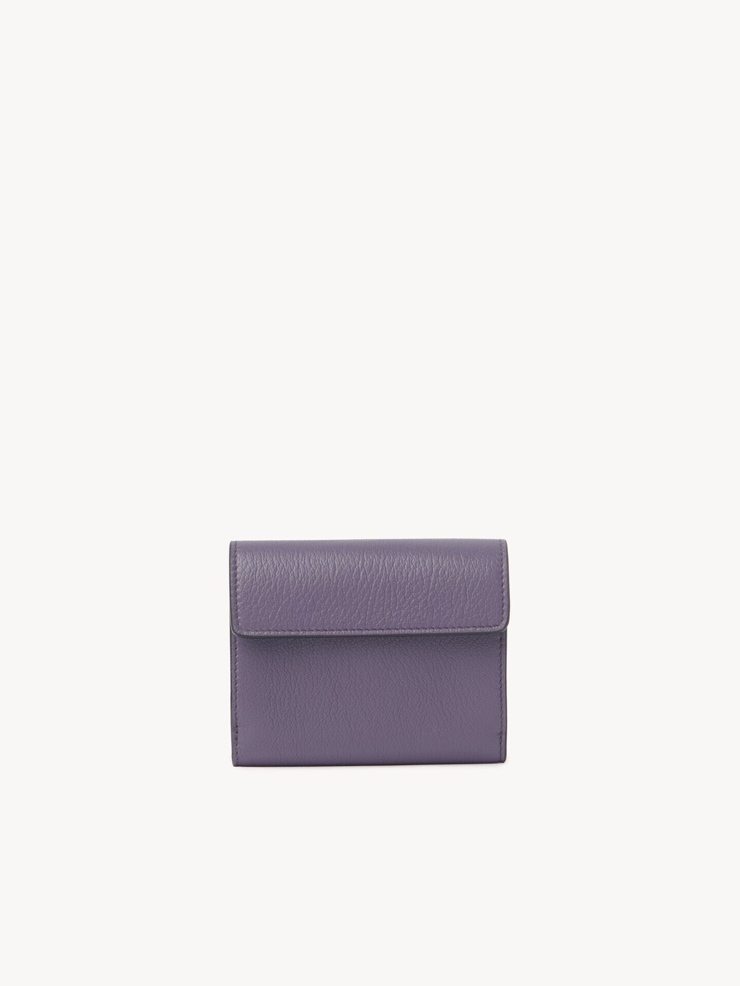 Small Envelope tri-fold in grained leather - 4