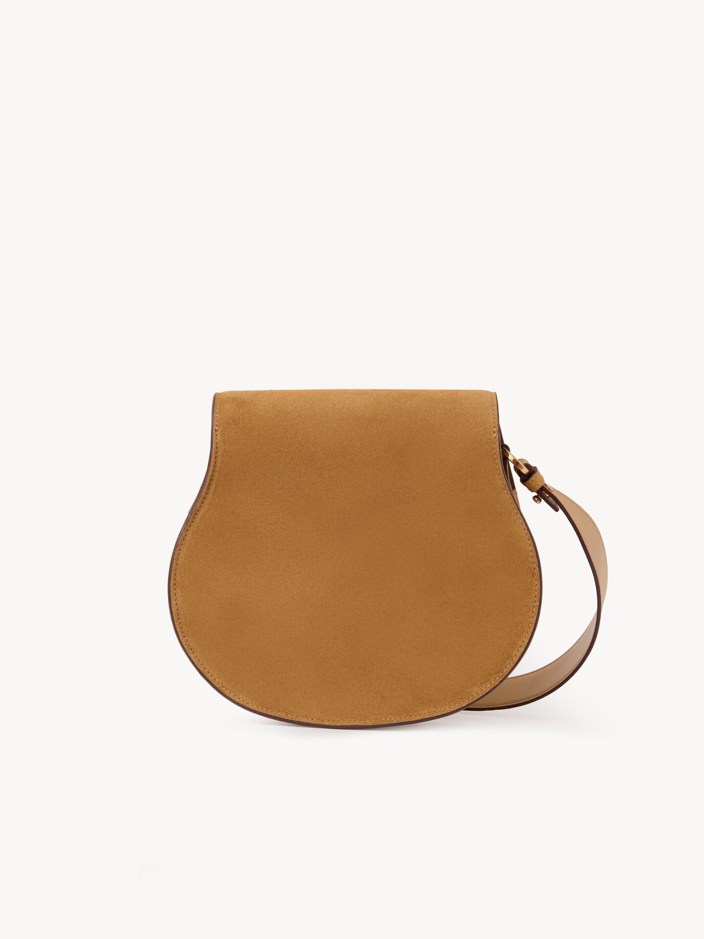 Bolso saddle Marcie de ante - 4